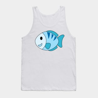 colorful fish Tank Top